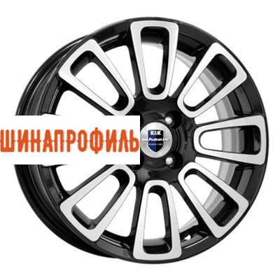 Диски КиК КиК Неман (КС717) 6x15 4x100 ET43 D67,1 Алмаз черный