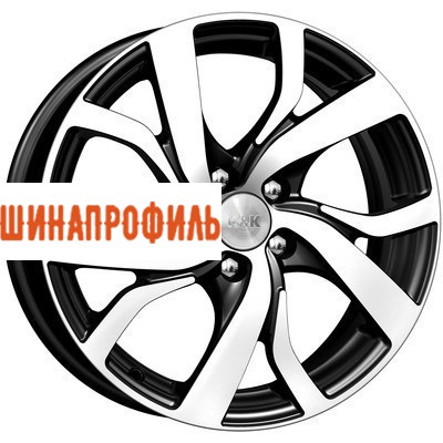 Диски КиК КиК Палермо (КС668) 6x15 5x114,3 ET39 D67,1 Алмаз черный