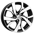 КиК Палермо (КС668) 6x15 5x114,3 ET45 D67,1 Алмаз черный