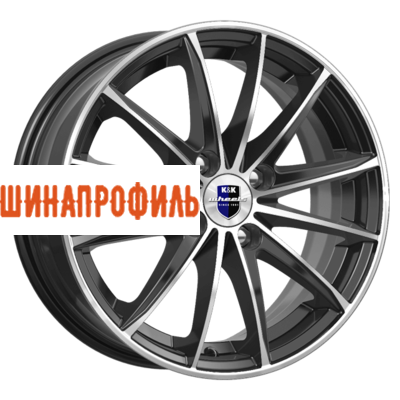 Диски КиК КиК Пойнт Бланк (KC884) 6x15 4x100 ET35 D67,1 Алмаз черный SK