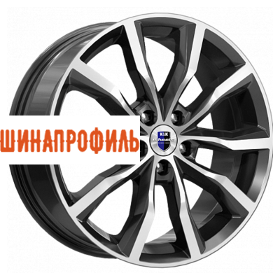 Диски КиК КиК Портер (КС906) 7,5x18 5x108 ET33 D67,1 Алмаз черный