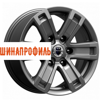 Диски КиК КиК R-7 Рольф оригинал (КС456) 7x16 6x139,7 ET38 D67,1 Дарк платинум
