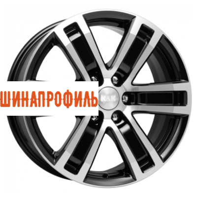 Диски КиК КиК R-7 Рольф оригинал (КС457) 7,5x17 6x139,7 ET46 D67,1 Алмаз черный