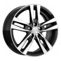 КиК Rassvet (КС868) 6,5x16 5x114,3 ET45 D67,1 Алмаз черный