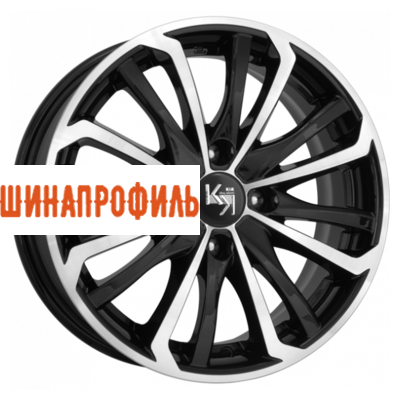 Диски КиК КиК Рим (КС622) 6x15 4x108 ET25 D65,1 Алмаз черный