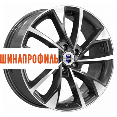 Диски КиК КиК Роквуд (КС900) 7x17 5x114,3 ET40 D66,1 Алмаз черный