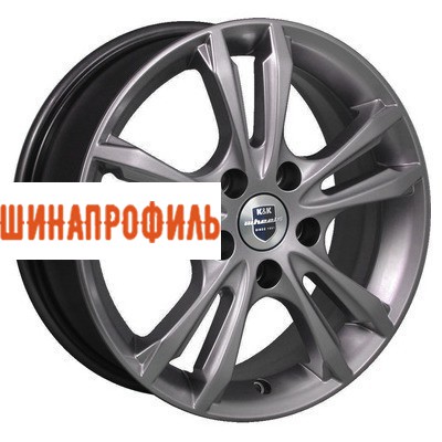 Диски КиК КиК Samara (КС866) 6x16 5x114,3 ET50 D67,1 Дарк платинум