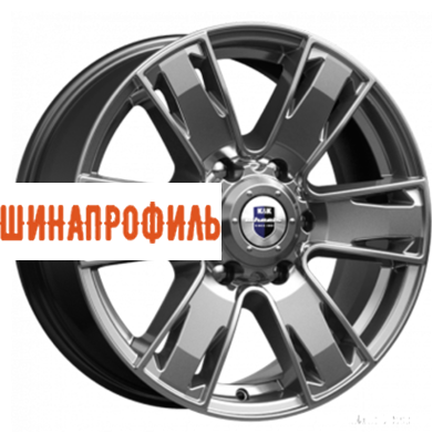 Диски КиК КиК Севенна (КС726) 7x17 6x139,7 ET33 D100,1 Дарк платинум