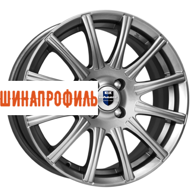 Диски КиК КиК Сиеста-оригинал (КС474) 6x15 4x100 ET50 D60,1 Дарк платинум