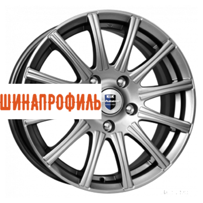 Диски КиК КиК Сиеста (КС477) 5x13 4x100 ET35 D67,1 Дарк платинум
