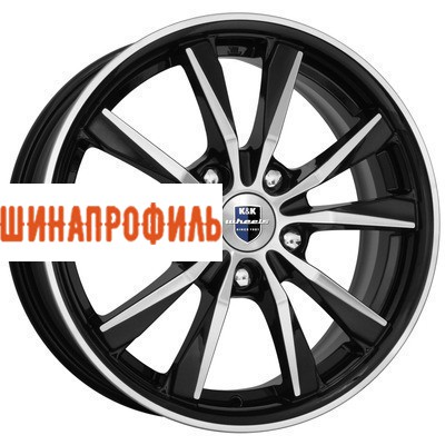 Диски КиК КиК Спайдер (КС649) 6,5x16 5x108 ET40 D67,1 Алмаз черный