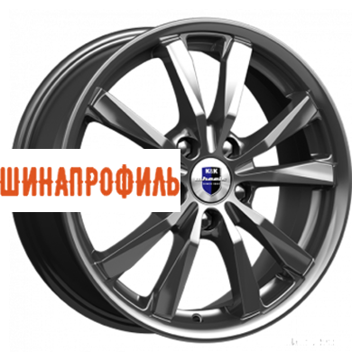 Диски КиК КиК Спайдер (КС649) 6,5x16 5x114,3 ET43 D67,1 Дарк платинум