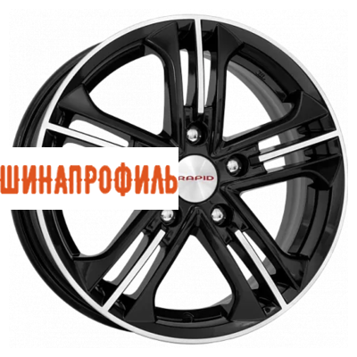Диски КиК КиК Trinity-оригинал (КС666) 6,5x16 5x114,3 ET45 D60,1 Алмаз черный