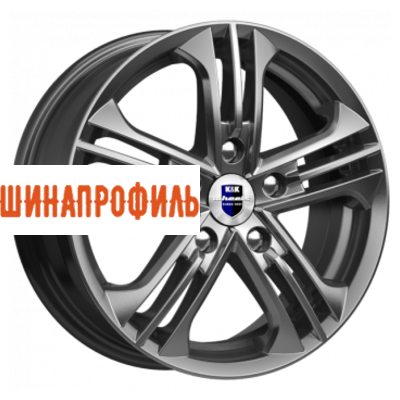 Диски КиК КиК Trinity (КС615) 6x15 5x100 ET39 D67,1 Дарк платинум