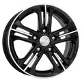 КиК Trinity (КС666) 6,5x16 5x114,3 ET45 D67,1 Алмаз черный