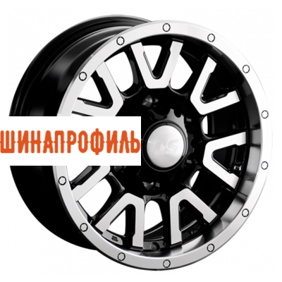 Диски LS LS 1288 7x15 6x139,7 ET10 D106,1 BKF