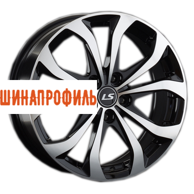 Диски LS LS 843 7x17 5x114,3 ET45 D67,1 BKF