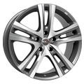 MAK Aria 8x18 6x139,7 ET38 D67,1 Gunmetal Mirror Face