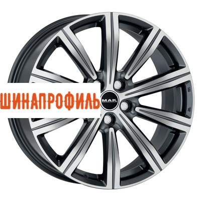 Диски MAK MAK Birmingham 9,5x22 5x108 ET40 D63,4 Gunmetal Mirror Face