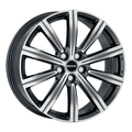MAK Birmingham 9,5x22 5x108 ET40 D63,4 Gunmetal Mirror Face