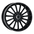 MAK Komet 7,5x17 5x112 ET45 D66,6 Gloss Black Mirror Ring