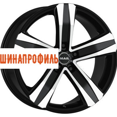 Диски MAK MAK Stone 5 W 7,5x17 5x120 ET55 D65,1 Black mirror