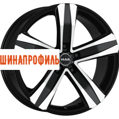 Диски MAK MAK Stone 5 3 6x15 5x139,7 ET0 D108,3 Black mirror