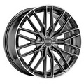 OZ Gran Turismo HLT 9,5x20 5x112 ET50 D75 Star Graphite Diamond Lip
