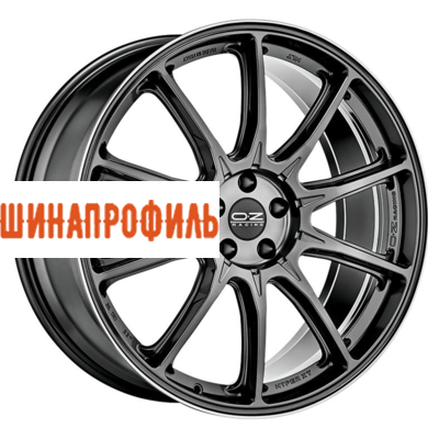Диски OZ OZ Hyper XT HLT 10x22 5x112 ET54 D79 Star Graphite Diamond Lip