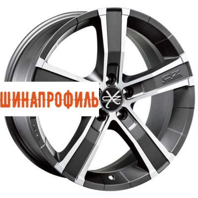 Диски OZ OZ Sahara 5 8x18 5x114,3 ET35 D79 Matt Graphite Diamond Cut