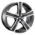 OZ Sahara 5 8x18 5x114,3 ET35 D79 Matt Graphite Diamond Cut