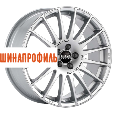 Диски OZ OZ Superturismo Dakar 8,5x20 5x120 ET32 D79 Matt Race Silver + Black Lettering