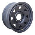 Off-Road Wheels УАЗ, ГАЗ Соболь, Dodge Ram 1500 8x18 5x139,7 ET20 D110 Черный матовый