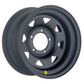 Off-Road Wheels УАЗ 8x16 5x139,7 ET19 D110 Черный матовый