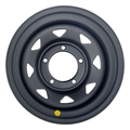 Off-Road Wheels УАЗ 8x15 5x139,7 ET19 D110 Черный матовый