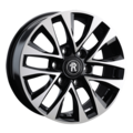 Replay MI141 7,5x17 6x139,7 ET38 D67,1 BK
