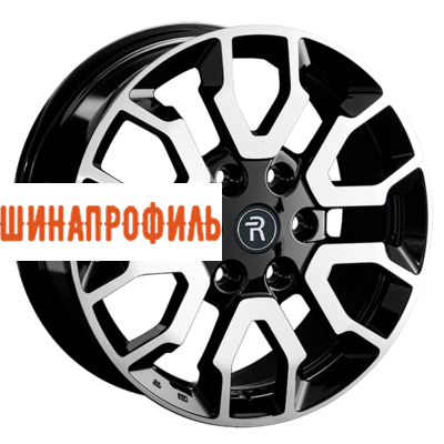 Диски Replay Replay TY379 7,5x18 6x139,7 ET60 D95,10 BKF