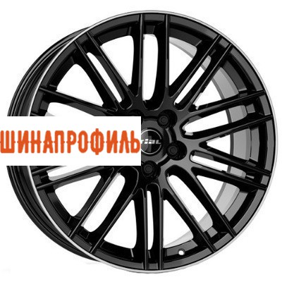 Диски Rial Rial KiboX 9,5x21 5x112 ET53 D66,5 Diamant black front polished