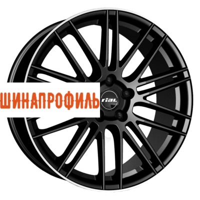 Диски Rial Rial KiboX 9x20 5x112 ET20 D66,5 Diamant black lip polished