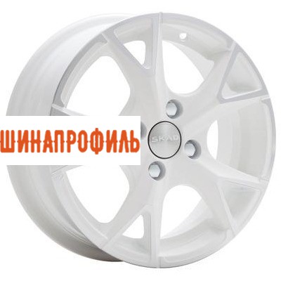 Диски Skad Skad Орлан 5,5x14 4x98 ET38 D58,6 Алмаз белый