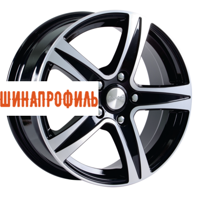 Диски Skad Skad Sakura 8x18 5x120 ET35 D72,6 Black Glossy Polished