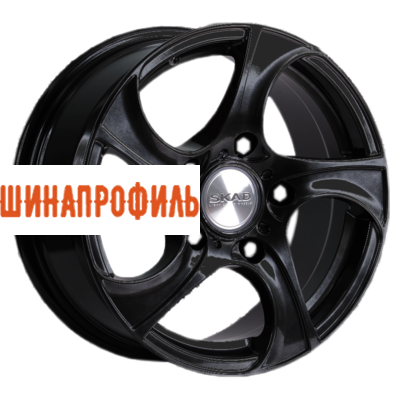 Диски Skad Skad Вихрь 7x16 5x139,7 ET40 D98,5 Черный бархат