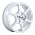 Skad Ягуар 5,5x14 4x100 ET38 D67,1 Алмаз белый