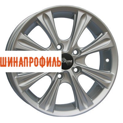 Диски Tech Line Tech Line 523 6x15 4x114,3 ET45 D56,6 Silver