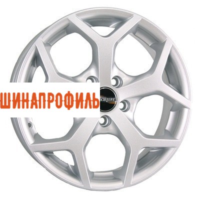 Диски Tech Line Tech Line 721 7,5x17 5x108 ET50 D67,1 Silver