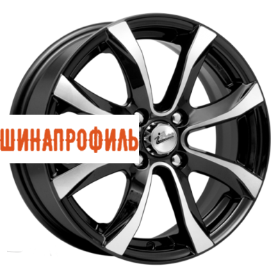 Диски iFree iFree Дайс 6x15 4x100 ET48 D54,1 Блэк Джек