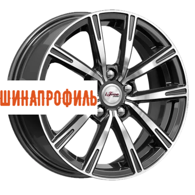 Диски iFree iFree Драйвер 6x15 5x100 ET40 D57,1 Блэк Джек