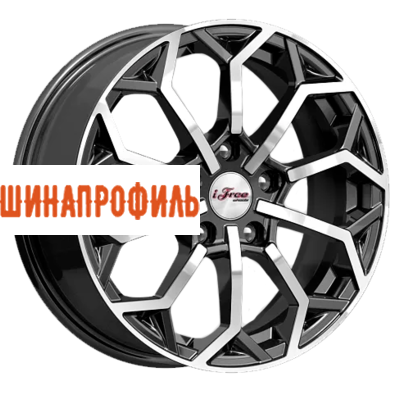 Диски iFree iFree Спейс-Нидл 6,5x16 5x110 ET37 D65,1 Блэк Джек